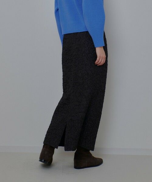 allureville / アルアバイル ミニ・ひざ丈スカート | フクレジャガードペグトップスカート | 詳細4