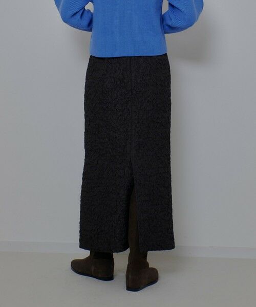 allureville / アルアバイル ミニ・ひざ丈スカート | フクレジャガードペグトップスカート | 詳細6