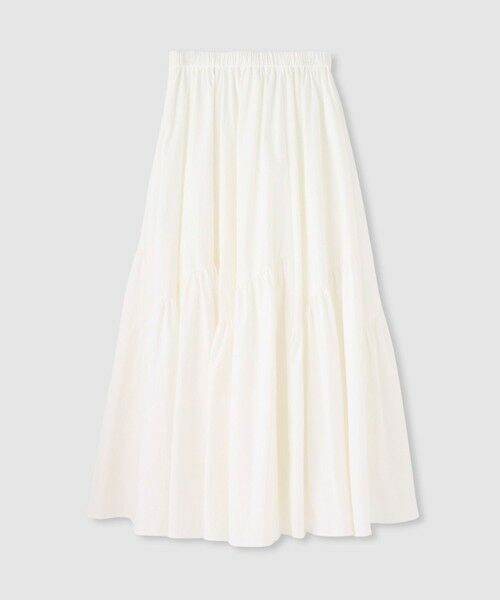 allureville / アルアバイル ロング・マキシ丈スカート | ◇バイヤス切替ギャザースカート | 詳細1