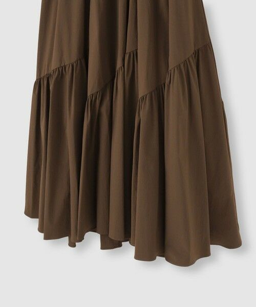 allureville / アルアバイル ロング・マキシ丈スカート | ◇バイヤス切替ギャザーSK | 詳細3