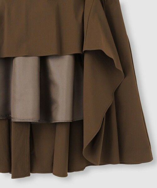 allureville / アルアバイル ロング・マキシ丈スカート | ◇バイヤス切替ギャザーSK | 詳細4