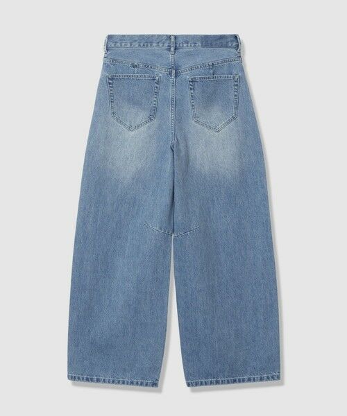 allureville / アルアバイル その他パンツ | サイド切替オーバルデニムパンツ | 詳細4