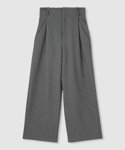 allureville / アルアバイル その他パンツ | ウールライクフランネルヨークレスパンツ | 詳細2