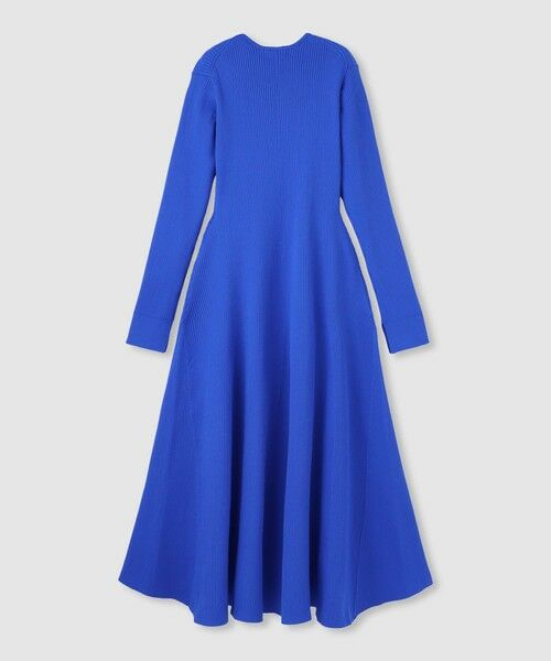 allureville / アルアバイル ロング・マキシ丈ワンピース | コンシールフロントマチフレアリブワンピース | 詳細1