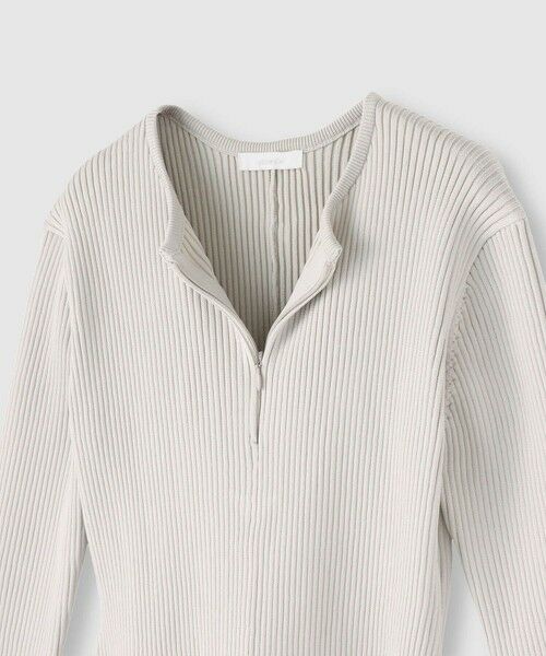 allureville / アルアバイル ロング・マキシ丈ワンピース | コンシールフロントマチフレアリブワンピース | 詳細4