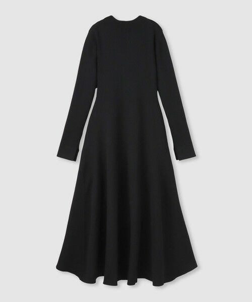allureville / アルアバイル ロング・マキシ丈ワンピース | コンシールフロントマチフレアリブワンピース | 詳細13