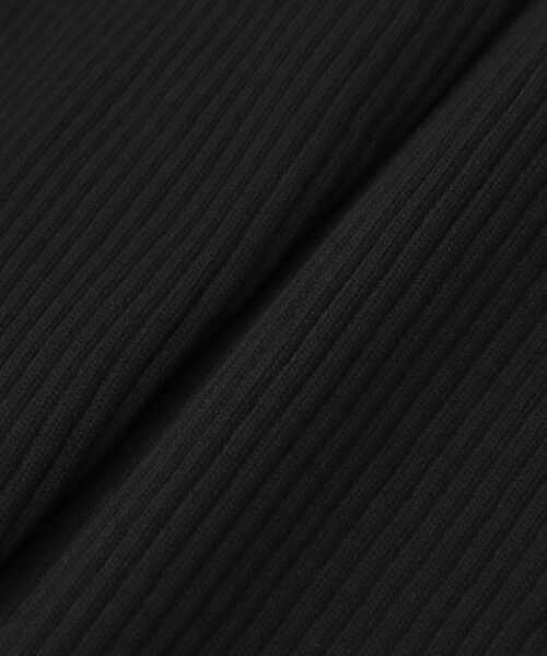 allureville / アルアバイル ロング・マキシ丈ワンピース | コンシールフロントマチフレアリブワンピース | 詳細14