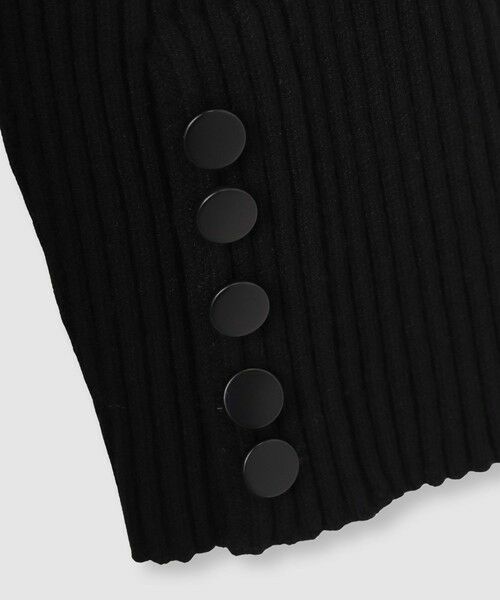 allureville / アルアバイル ロング・マキシ丈ワンピース | タフタドッキングニットワンピース | 詳細6