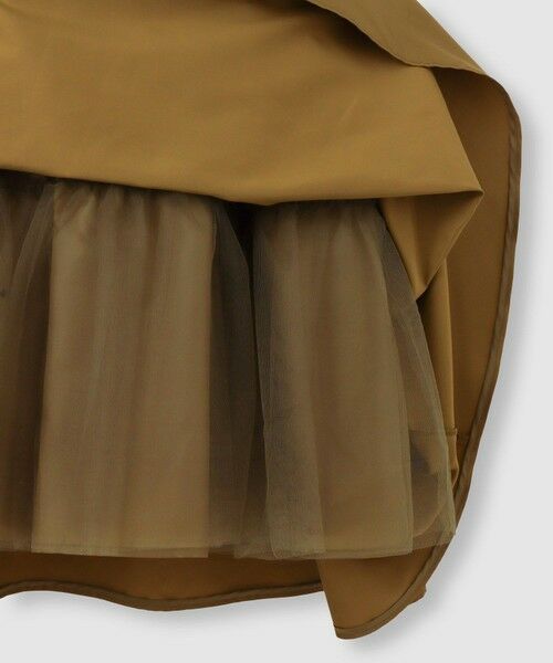 allureville / アルアバイル ロング・マキシ丈ワンピース | タフタドッキングニットワンピース | 詳細7