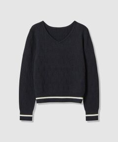 allureville / アルアバイル ニット・セーター | Ｗミニケーブルプルオーバー