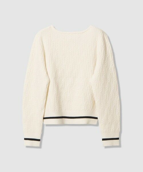 allureville / アルアバイル ニット・セーター | Ｗミニケーブルプルオーバー | 詳細7