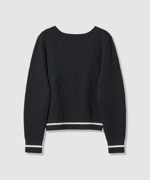 allureville / アルアバイル ニット・セーター | Ｗミニケーブルプルオーバー | 詳細9