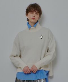 allureville / アルアバイル ニット・セーター | メリノウールオーバーサイズタートル