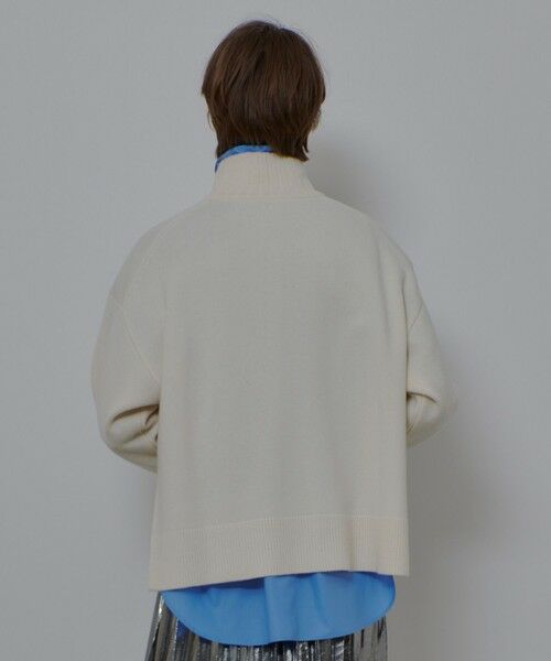 allureville / アルアバイル ニット・セーター | メリノウールオーバーサイズタートル | 詳細4