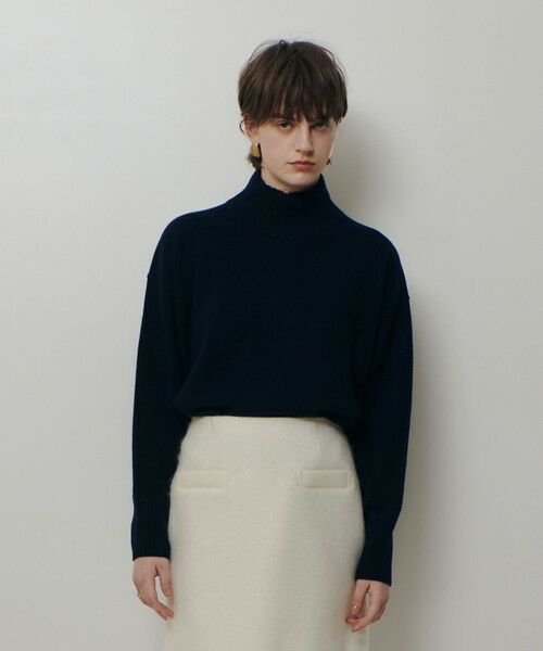 allureville / アルアバイル ニット・セーター | メリノウールオーバーサイズタートル | 詳細18