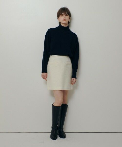 allureville / アルアバイル ニット・セーター | メリノウールオーバーサイズタートル | 詳細21