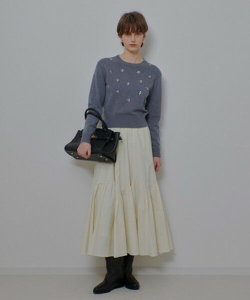 allureville / アルアバイル ニット・セーター | ビジュープルオーバー | 詳細8