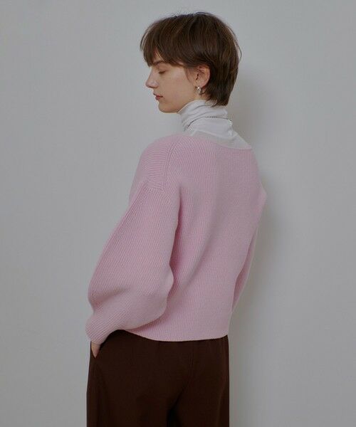 allureville / アルアバイル ニット・セーター | ハートネックプルオーバー | 詳細10