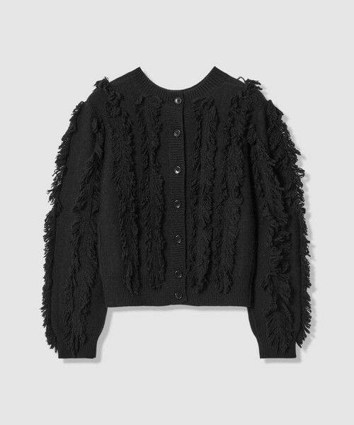 allureville / アルアバイル ニット・セーター | フリンジシャギー２WAYプルオーバー | 詳細25