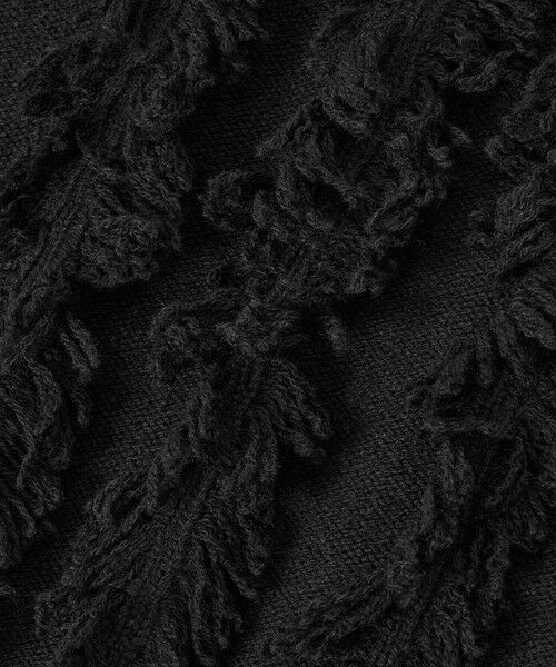 allureville / アルアバイル ニット・セーター | フリンジシャギー２WAYプルオーバー | 詳細30