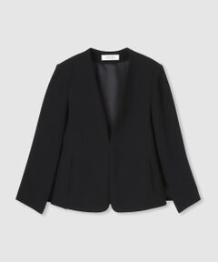 allureville / アルアバイル ノーカラージャケット | ◇【LOULOU WILLOUGHBY】リトルブラックケープJK