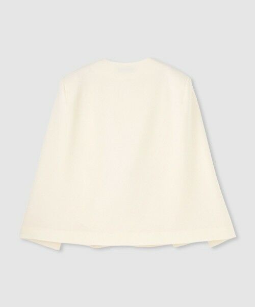 allureville / アルアバイル ノーカラージャケット | ◇【LOULOU WILLOUGHBY】リトルブラックケープJK | 詳細1