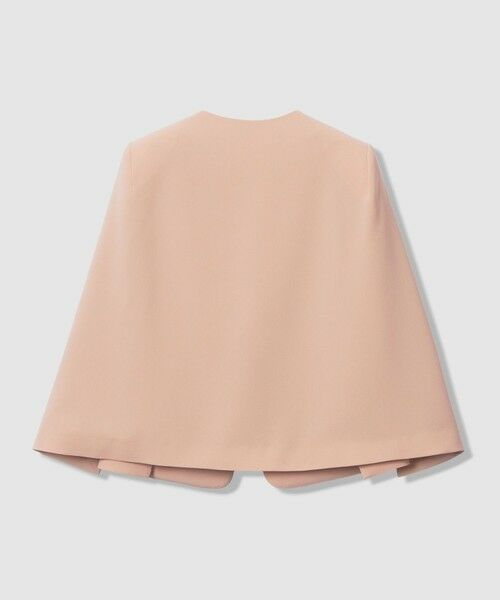 allureville / アルアバイル ノーカラージャケット | ◇【LOULOU WILLOUGHBY】リトルブラックケープジャケット | 詳細7