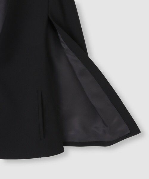 allureville / アルアバイル ノーカラージャケット | ◇【LOULOU WILLOUGHBY】リトルブラックケープJK | 詳細3