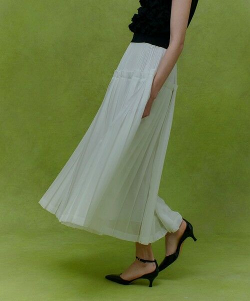 allureville / アルアバイル ロング・マキシ丈スカート | 【LOULOU WILLOUGHBY】カールマイヤープリーツスカート | 詳細4