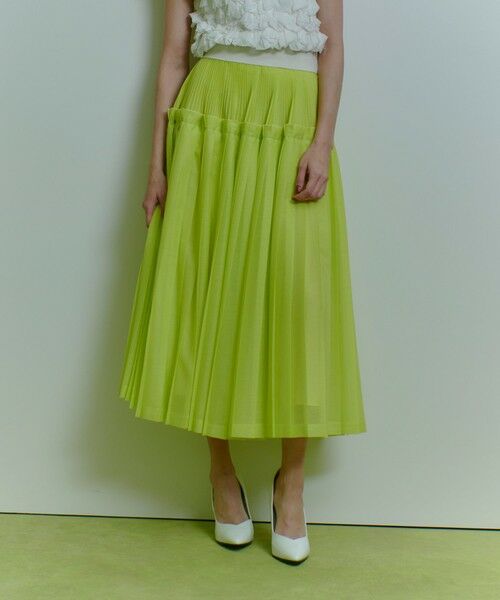 allureville / アルアバイル ロング・マキシ丈スカート | 【LOULOU WILLOUGHBY】カールマイヤープリーツスカート | 詳細12