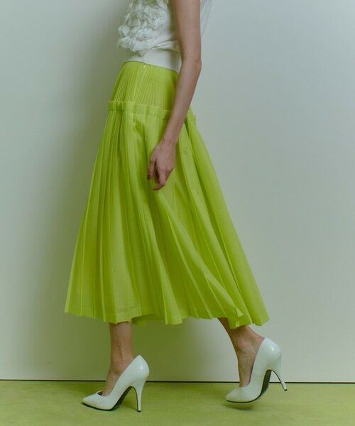 allureville / アルアバイル ロング・マキシ丈スカート | 【LOULOU WILLOUGHBY】カールマイヤープリーツスカート | 詳細13