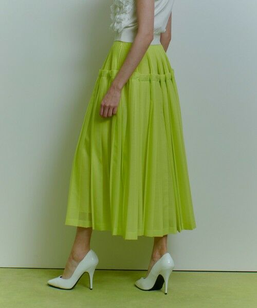 allureville / アルアバイル ロング・マキシ丈スカート | 【LOULOU WILLOUGHBY】カールマイヤープリーツスカート | 詳細14