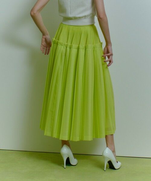 allureville / アルアバイル ロング・マキシ丈スカート | 【LOULOU WILLOUGHBY】カールマイヤープリーツスカート | 詳細15