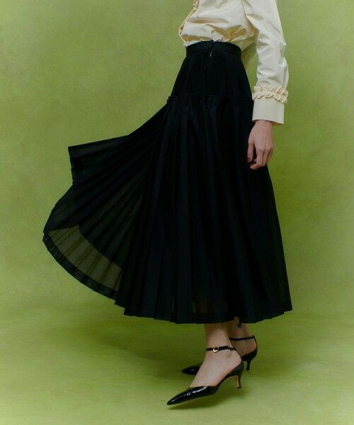 allureville / アルアバイル ロング・マキシ丈スカート | 【LOULOU WILLOUGHBY】カールマイヤープリーツスカート | 詳細20