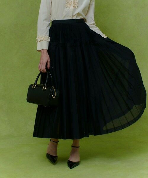 allureville / アルアバイル ロング・マキシ丈スカート | 【LOULOU WILLOUGHBY】カールマイヤープリーツスカート | 詳細21