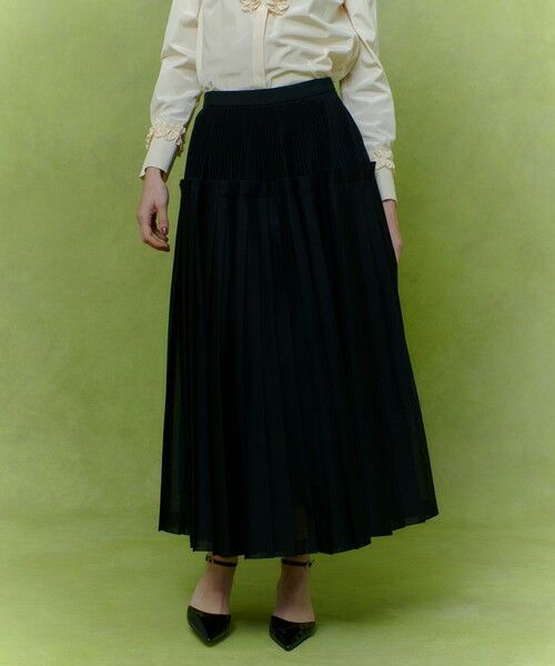 allureville / アルアバイル ロング・マキシ丈スカート | 【LOULOU WILLOUGHBY】カールマイヤープリーツスカート | 詳細22