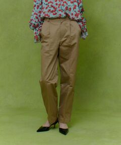 allureville / アルアバイル チノ・ワークパンツ | 【LOULOU WILLOUGHBY】タックチノパンツ