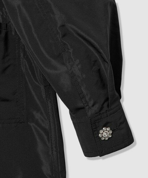 allureville / アルアバイル サロペット・オールインワン | 【LOULOU WILLOUGHBY】タフタビジュー釦オールインワン | 詳細16