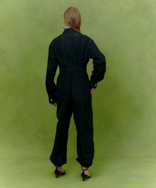 allureville / アルアバイル サロペット・オールインワン | 【LOULOU WILLOUGHBY】タフタビジュー釦オールインワン | 詳細8