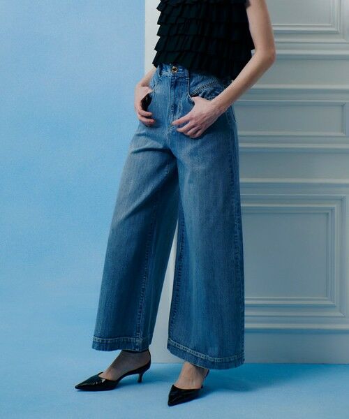 allureville / アルアバイル デニムパンツ | ◇【LOULOU WILLOUGHBY】デニムバギーパンツ | 詳細2