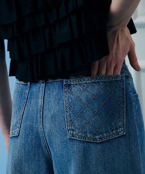 allureville / アルアバイル デニムパンツ | ◇【LOULOU WILLOUGHBY】デニムバギーパンツ | 詳細4