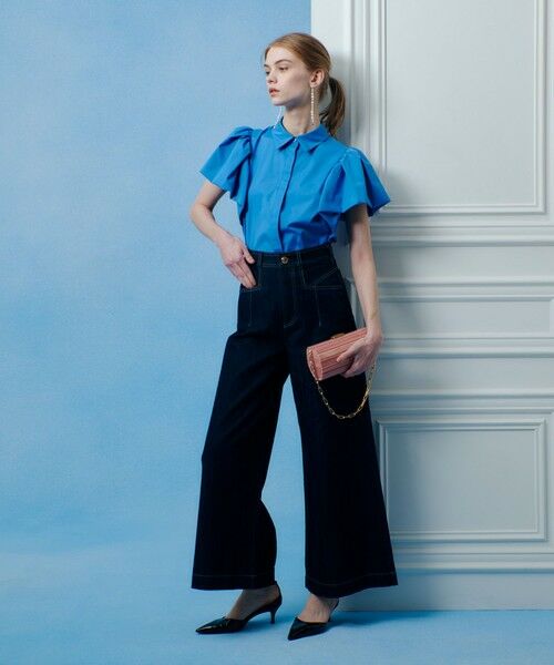 allureville / アルアバイル デニムパンツ | ◇【LOULOU WILLOUGHBY】デニムバギーパンツ | 詳細12