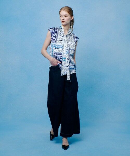 allureville / アルアバイル デニムパンツ | ◇【LOULOU WILLOUGHBY】デニムバギーパンツ | 詳細13