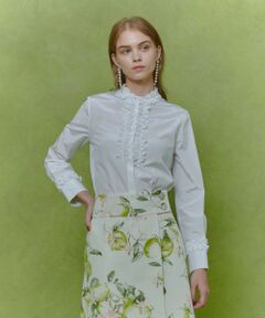 allureville / アルアバイル シャツ・ブラウス | 【LOULOU WILLOUGHBY】テクニカルギャザーブラウス