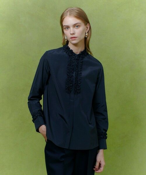 allureville / アルアバイル シャツ・ブラウス | 【LOULOU WILLOUGHBY】テクニカルギャザーブラウス | 詳細16