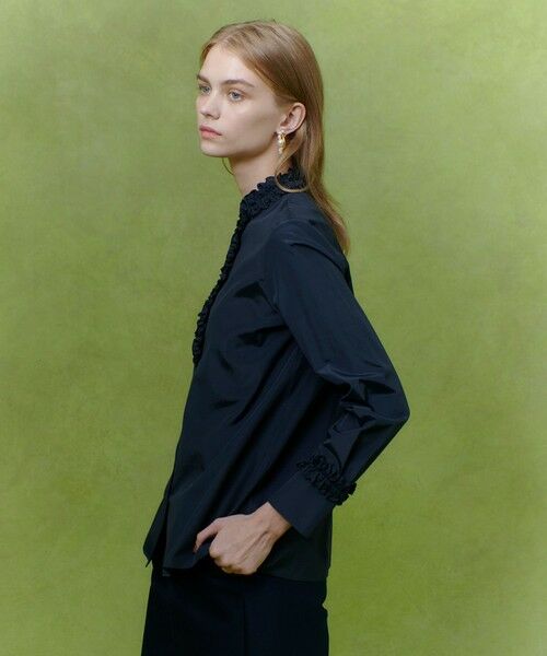 allureville / アルアバイル シャツ・ブラウス | 【LOULOU WILLOUGHBY】テクニカルギャザーブラウス | 詳細18