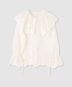 allureville / アルアバイル シャツ・ブラウス | 【LOULOU WILLOUGHBY】チュール刺繍ブラウス