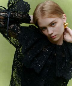 allureville / アルアバイル シャツ・ブラウス | 【LOULOU WILLOUGHBY】チュール刺繍ブラウス