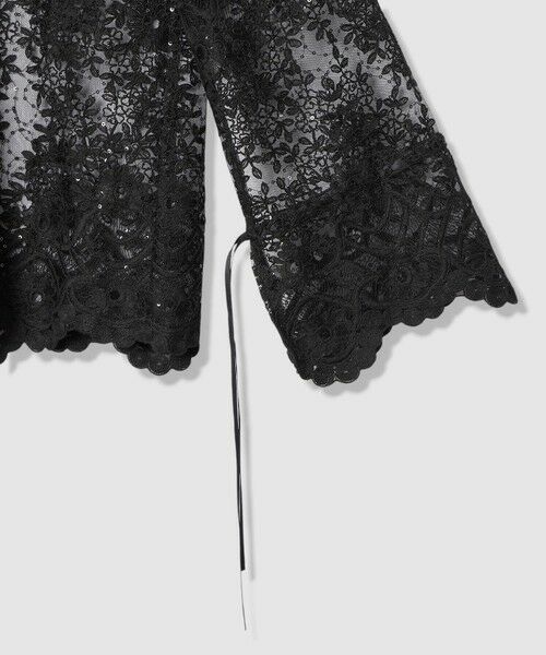 allureville / アルアバイル シャツ・ブラウス | 【LOULOU WILLOUGHBY】チュール刺繍ブラウス | 詳細11