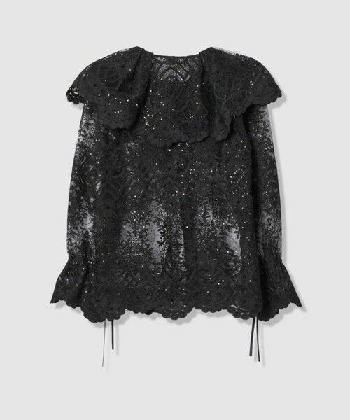 allureville / アルアバイル シャツ・ブラウス | 【LOULOU WILLOUGHBY】チュール刺繍ブラウス | 詳細6